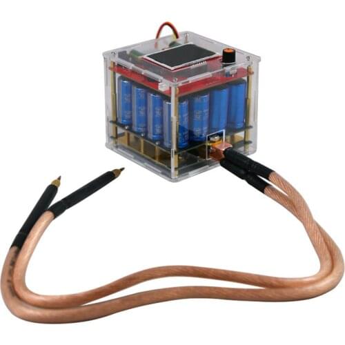 Double pulse multifunctional lithium battery spot welder, small household energy storage butt welder, handheld high power