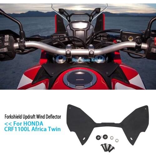 Motorcycle Accessories Forkshield Updraft Deflector Wind Deflector Baffle Fairing For HONDA CRF1100L CRF 1100 L Africa Twin 2020