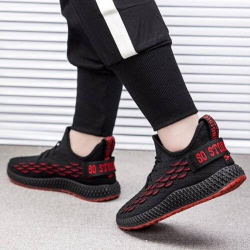 Fish Scales Mesh Youth Men Trainers Breathabl Vulcanize Shoes Slip On Student Sneakers New Spring Single Travel Shoes Male Flat