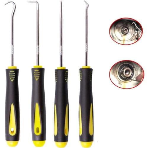 4PCS/Set Car Remover Tool Set Auto Car Pick and Hook Set O Ring Oil Seal Screwdrivers Gasket Puller Craft Hand Mechanic Tools