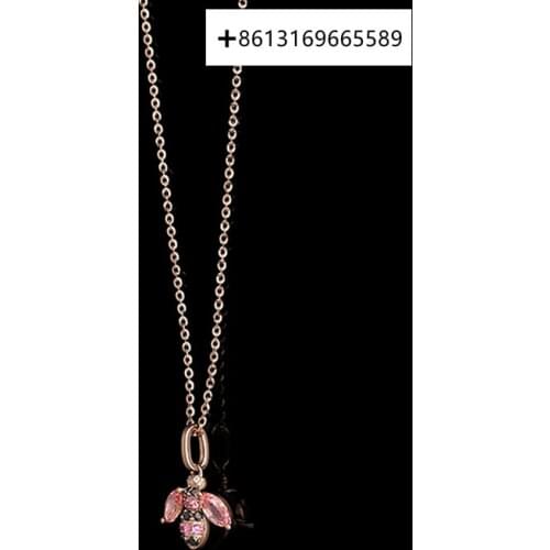 1:1 original engraving color honey language pendant female necklace factory direct free shipping