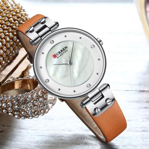Curren Watch Women Top Brand Luxury Watches Quartz Waterproof Womens Wristwatch Ladies Girls Fashion Clock relogios feminino