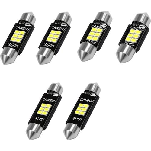 Extremely Bright 400 Lumens 3020 Chipset Canbus Error Free Led Bulbs For Interior Car Lights License Plate e Map Door Courtes