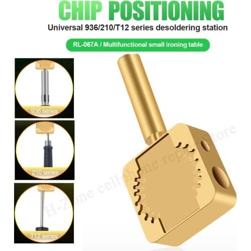 RELIFE RL-067A 3 in 1 MIni Universal Heating Table Soldering ID Heating Disassembly Platform for 936/210/T12 Desoldering Station