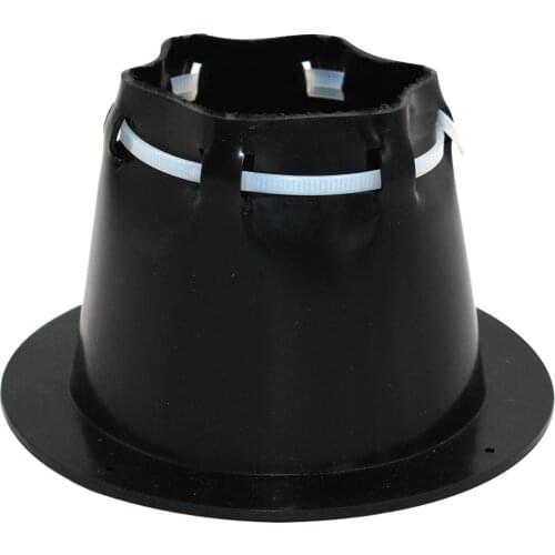 Waterproof piercing protective jacketStandard Transom Boat Steering Cable Boot Motorwell With Wire Tie Black