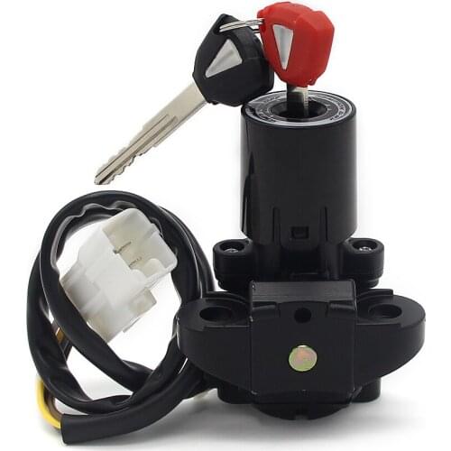 Motorcycle Parts Ignition Start Switch Lock Key Set For Kawasaki ZX1000 ZX636 ZX1400 ER650 EX650 EX400 Z1000SX 27005-0556