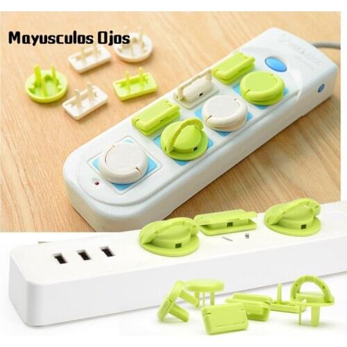 ZH 6PCS Maternal Child Electric Shock Protection Safety Socket Covers Oversized 6 Packs 3 Phases 2 Phases Each 3 Packs