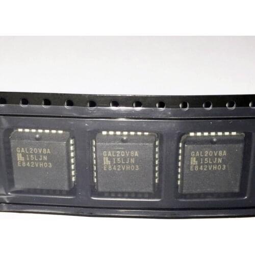 2PCS/lot New OriginaI GAL20V8A-15LJN or GAL20V8A-10LJN or GAL20V8A-12LJN or GAL20V8A-25LJN PLCC28 Generic Array Logic
