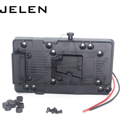 Andoer Back Pack Plate Adapter with D-tap Output for Sony V-Mount V-Lock Battery External for DSLR Camera Camcorder Video Light