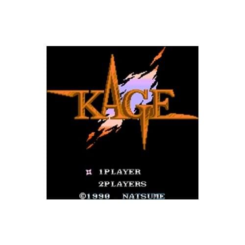 Kage Region Free 60 Pin 8Bit Game Card For Subor Game Players