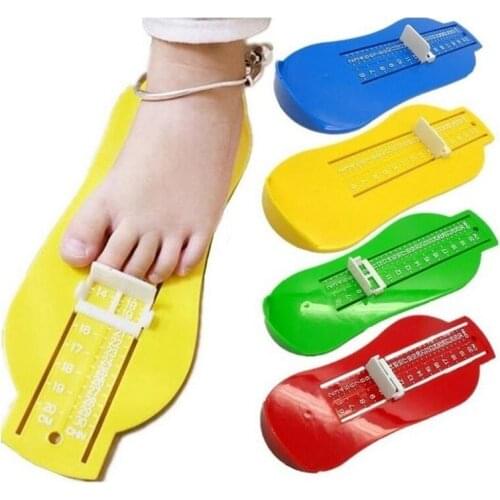 Toddler Baby Feet Measure Shoes Size Measuring Tool Infant Kids Shoe Fittings Gauge Children Foot Ruler