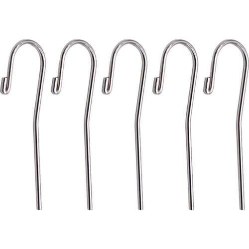 5pcs Dental Lip Hook Tools for Dentsply Morita VDW Woodpecker Apex Locator Dentist Instrument Stainless Steel 2mm Autoclavable