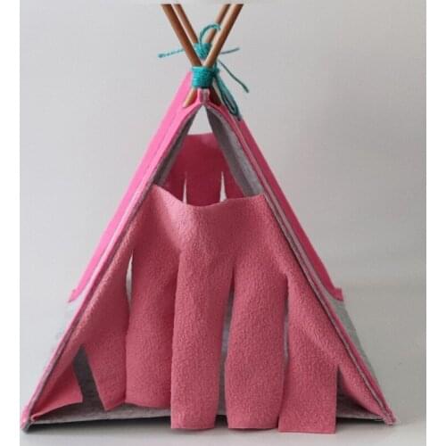 Small Pet Nest Felt Tent Rabbit Nest Hidden House Hamster Cage Large Guinea Pig Cage Guinea Pig Accessories Small Animal House