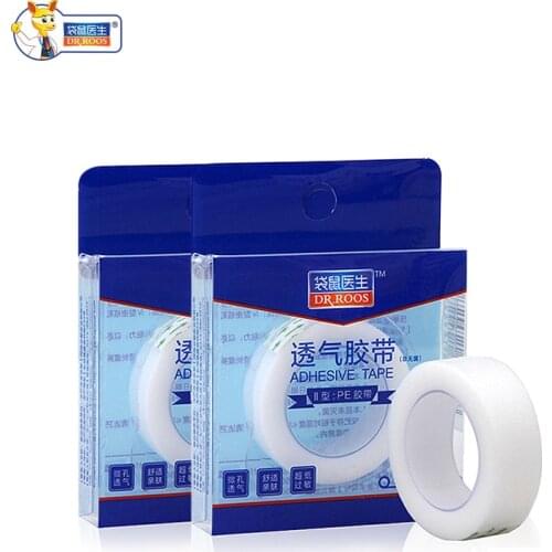 DR.ROOS 2boxes/pack Medical Tape 12.5mmx5000mm Medical Tape Anti-allergic