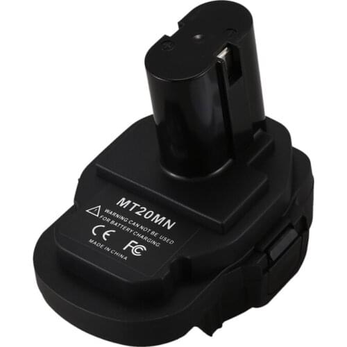 Mt20Mn 18V Lithium Battery To Ni-Mh Ni-Cd Li-Ion Battery Converter Adapter for Makita Bl1860B/Bl1860/Bl1850B/Bl1850/Bl1840/Bl183