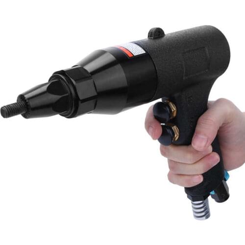 Inflatable Sandblast Pneumatic Rivet Pulling Quick Screw M6-M8 Riveter 750rpm 90PSI 1/4in BSPP Male Thread Pistola De