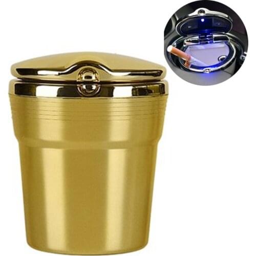 1Pcs Car Ashtray Plastic Ash Tray With Flame Retardant Function Garbage Smoking Accessories Cigar Cigarette Ash Storage Cup