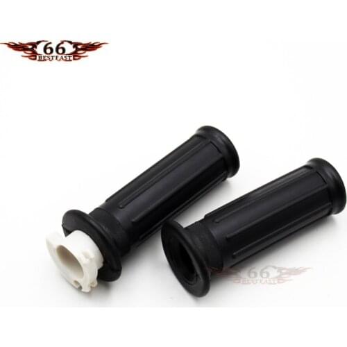 Twist Throttle Hand Grips For Yamaha PEEWEE 50 PW50 PY50 Y-ZINGER Pit Dirt Bike NEW