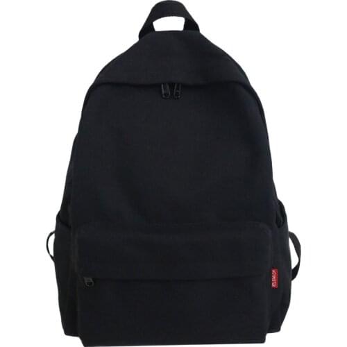 Backpack male Tide brand ultra-ins fire high school students bag large capacity simple casual street fashion backpack female