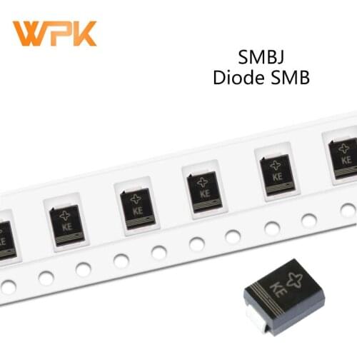 50Pcs SMD TVS Diodes SMBJ190A SMBJ200A SMBJ220CA SMBJ250CA SMBJ300CA SMBJ350CA SMBJ400CA SMBJ440A SMBJ 600W 5V-440V SMB