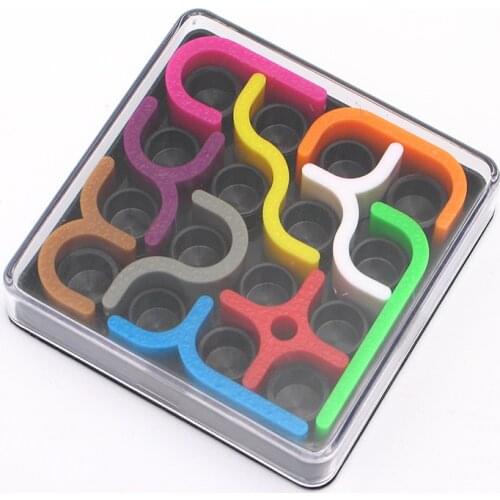 ZCUBE Crazy Curves Magic Cube Puzzle 3x3x3 Mini Snake 24 Meilong 2x2 3x3 Game Educational Toys Cubo Magico Children Brain Teaser
