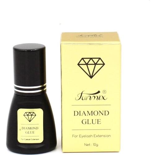 1 Second Dry False Eyelash Glue 10ml Strong Stick Low Odor For Eyelash Extensions Super Glue Long Lasting 60days