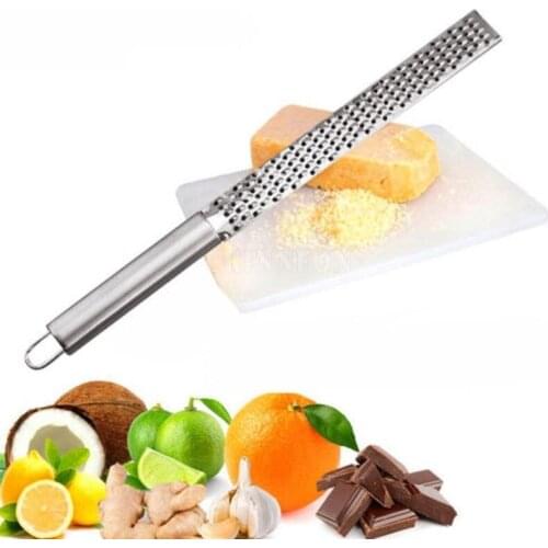 200Pcs/Lot Multifunction Stainless Steel Lemon Cheese Fruit Vegetable Peeler Graters Slicer Kitchen Tool (Color: Silver)