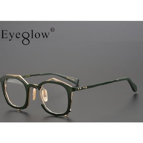 2020 Glasses Frame Titanium Prescription Glasses Women Myopia Eyeglasses Frames for men Vintage Japan Designer Brand Glasses