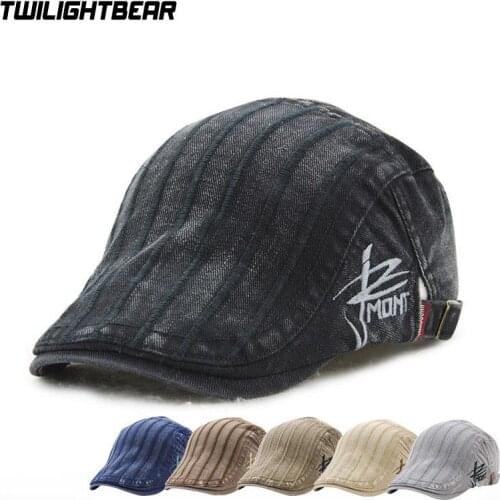 Brand Men Visors Fashion Retro Pure Color High Qualtiy 100% Cotton Adjustable Casual Visot For Men DSQ Cap Berets AE11949