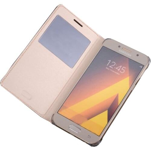 Flip Wallet Leather Cover Phone Case for Samsung Galaxy A5 2016 2017 SM A510 A510F A510H A520 A520F A520H SM-A510F SM-A520F Hard