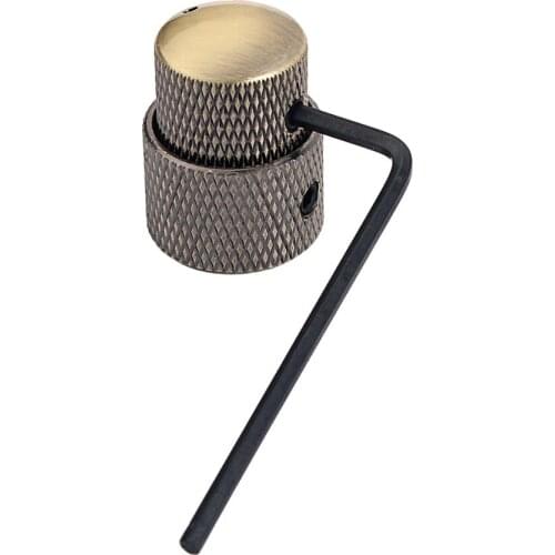 Electric Guitar Tone Volume Control Knobs Buttons Double Layer Tunning Knob