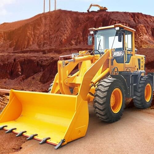 Wheel Front Shovel Hydraulic Mini Loader Farm Garden Helper