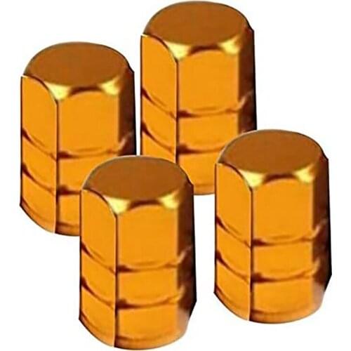 Aluminum Alloy Car Valve Cap, Car Tire Valve, Valve Core Cap, Tire Valve 4Pcs