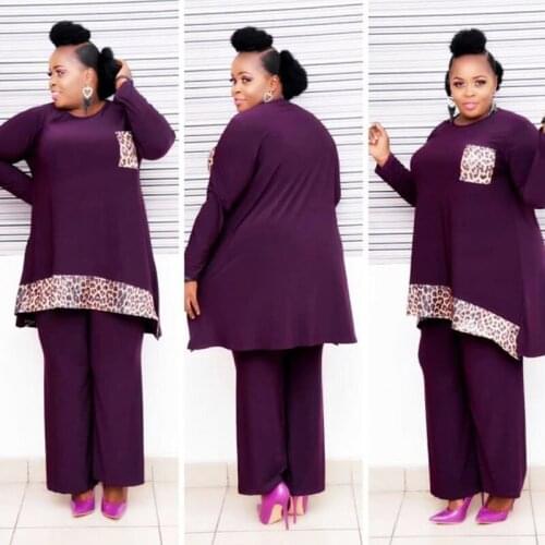 Two Piece Set Traditional Africa Clothing African Dresses for Women 2020 Dashiki 2 Piece Set Women Tops Pants African Clothes