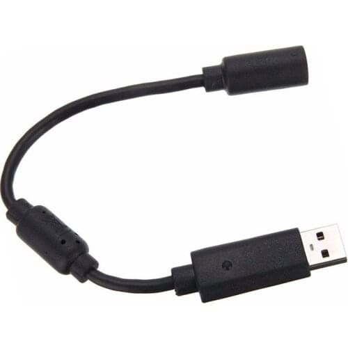 New USB Breakaway Cable Cord Adapter for Xbox 360 Wired Gamepad Controller DOM668