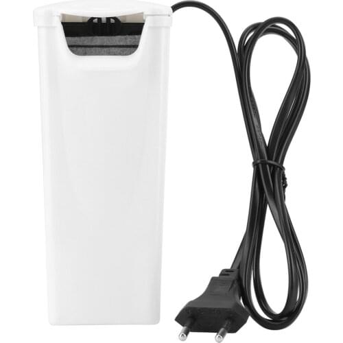 Plastic EU Plug Low Water Level Internal Hang on Filter for Reptile Amphibian Frog Fish Turtle Tank Low-level Tank Filter