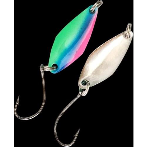 Top Fishing Trout Lure Set 2g 3g 4g Metal Trolling Spoon Set Fishing Spoon Spinner Lures Vib Lure Metal Bait Spinnerbait