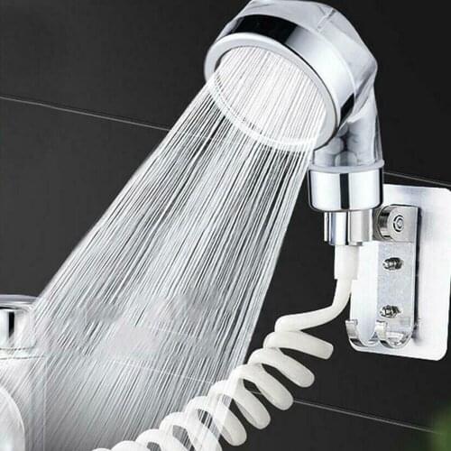 Extended Bathroom Faucet Sprayer Sprinkler+Valve+Hose+Base Set Hand Basin Sink Hread Spray Taps Aerator Shower Head Holder TW061