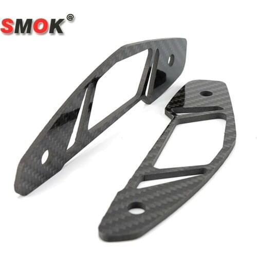SMOK For Yamaha MT-09 MT 09 MT09 FZ-09 FJ09 FJ-09 2013 2014 2015 2016 Motorcycle Carbon Fiber Air Intake Left Right Cover