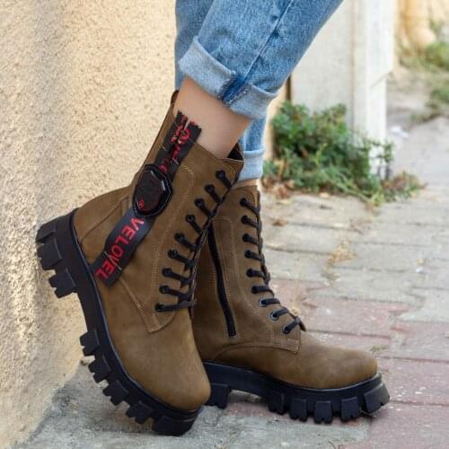 Tonar Kade Mink Nubuck Women 'S Postal Autumn Winter New Season Cool Comfortable Boots