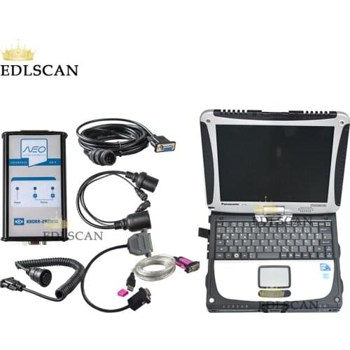Trailer Brake Diagnostic Tool Knorr UDIF Interface for KNORR-BREMSE Brake System Diagnostic Tool with CF19