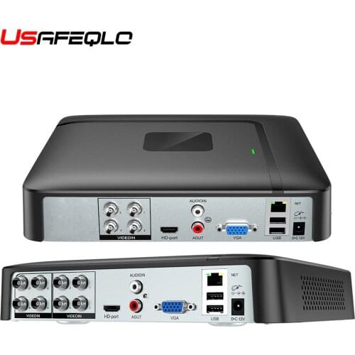 AHD 5MP-H 4CH 8CH CCTV DVR Mini DVR 5IN1 For CCTV Kit VGA HDMI Security System Mini NVR For 1080P IP Camera Onvif DVR PTZ H.265