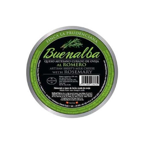 Artisan cheese from sheep to rosemary inside. Sheep to herbs (3 KG)