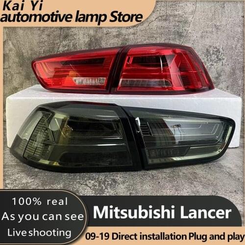 Tail Lamp For Mitsubishi Lancer 2008-2017 Lancer EX LED Tail Lights Fog Lights Daytime Running Lights DRL Tuning Car Accessories