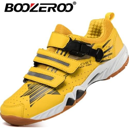 2021 New Professional Mens Tennis Shoes Indoor and Outdoor Anti Slip Breathable Soft Badminton Sports Shoe Plus Size 46