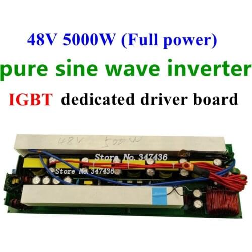 24V 48V 72V 5000W Pure Sine Wave Inverter Solar RV Inverter Car Inverter Motherboard Onboard motherboard IGBT driver board