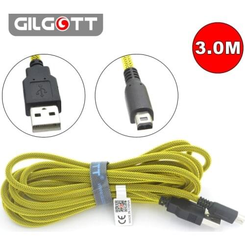 3Meter USB Charging Cable Power Cable Charger for DSi 2DS New 3DS XL/LL