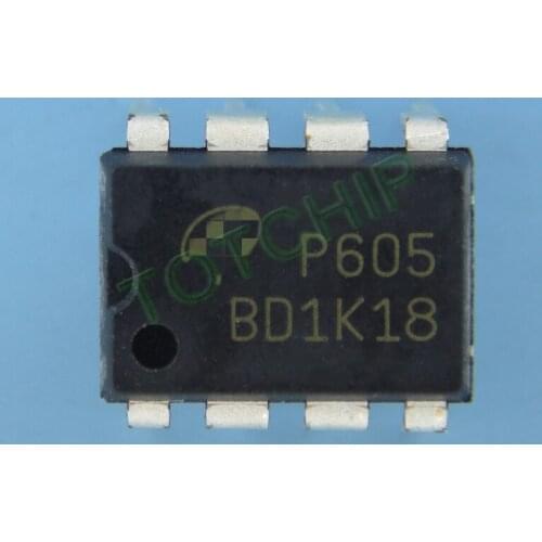 5pcs AOP605 DIP8 MOSFET N/P-Channel 30V 7.5/6.6А