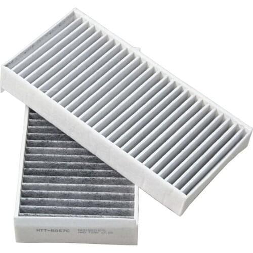 2pcs Car Cabin Air Filters for Bmw I3 2 F45/f46 220i/225i/218i Jcw F54/f55/f56 Mini Cooper 2014 2015 64319321875 Car Air Freshen