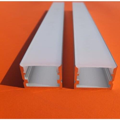 Free Shipping Superior manufacturer led strip aluminum U profile with pmma matte diffuser